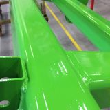 High-gloss coating for agricultural machinery